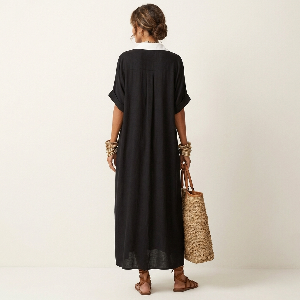 Kamira Maxi Shirt Dress