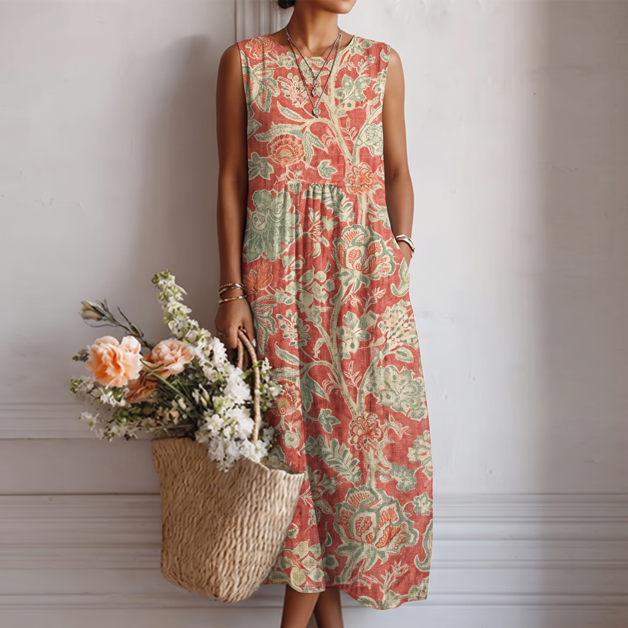 Amara Floral Print Dress